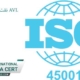 AVL-نفت-و-اخذ-ایزو-45001